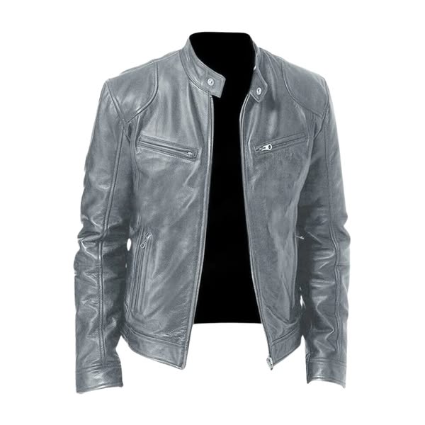 Landon | Men's Stylish Leather Biker Jacket