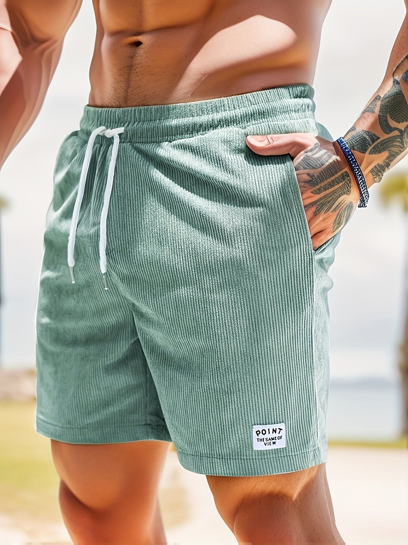 Stephen | Men's Casual Corduroy Shorts