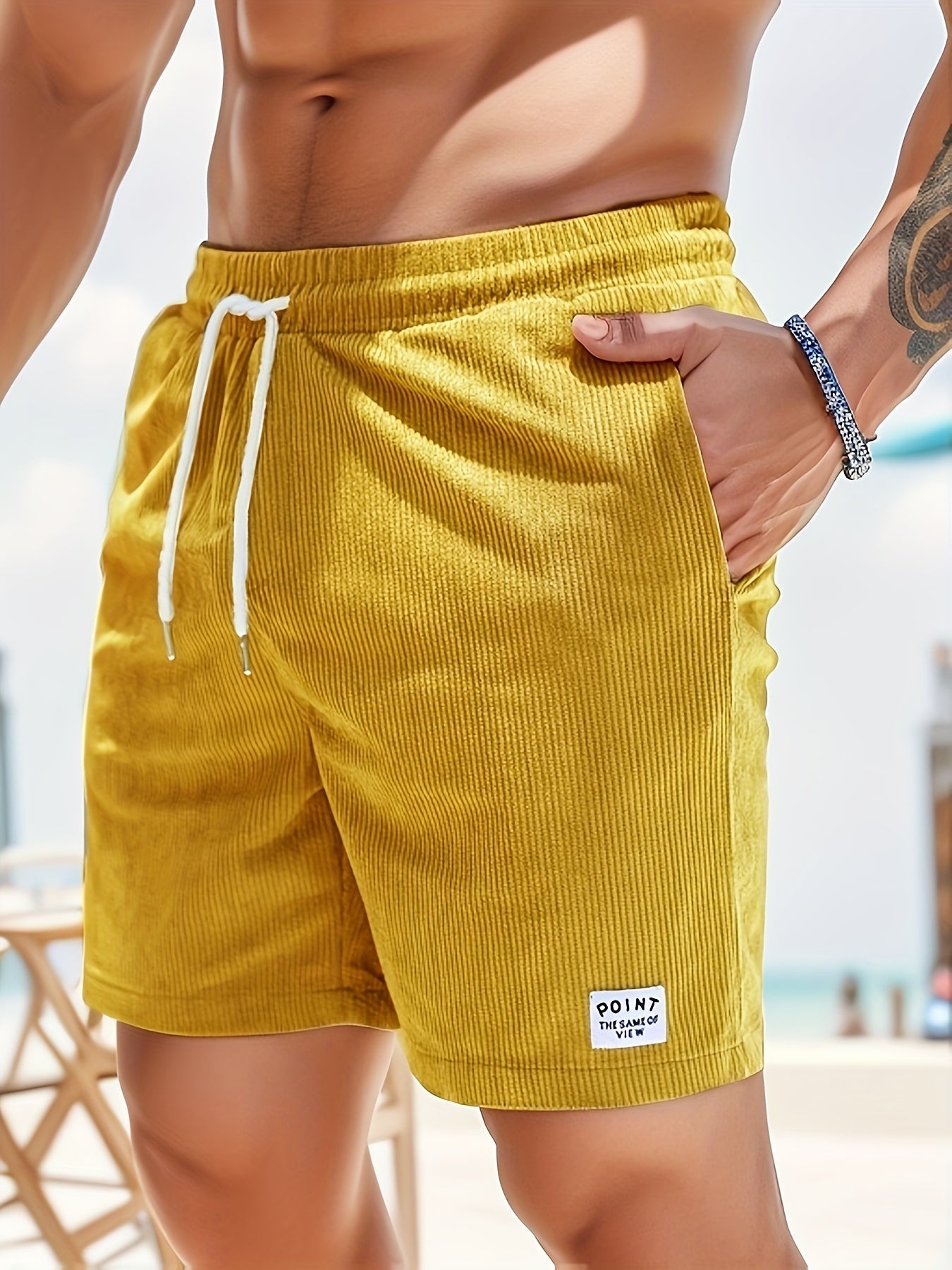 Stephen | Men's Casual Corduroy Shorts