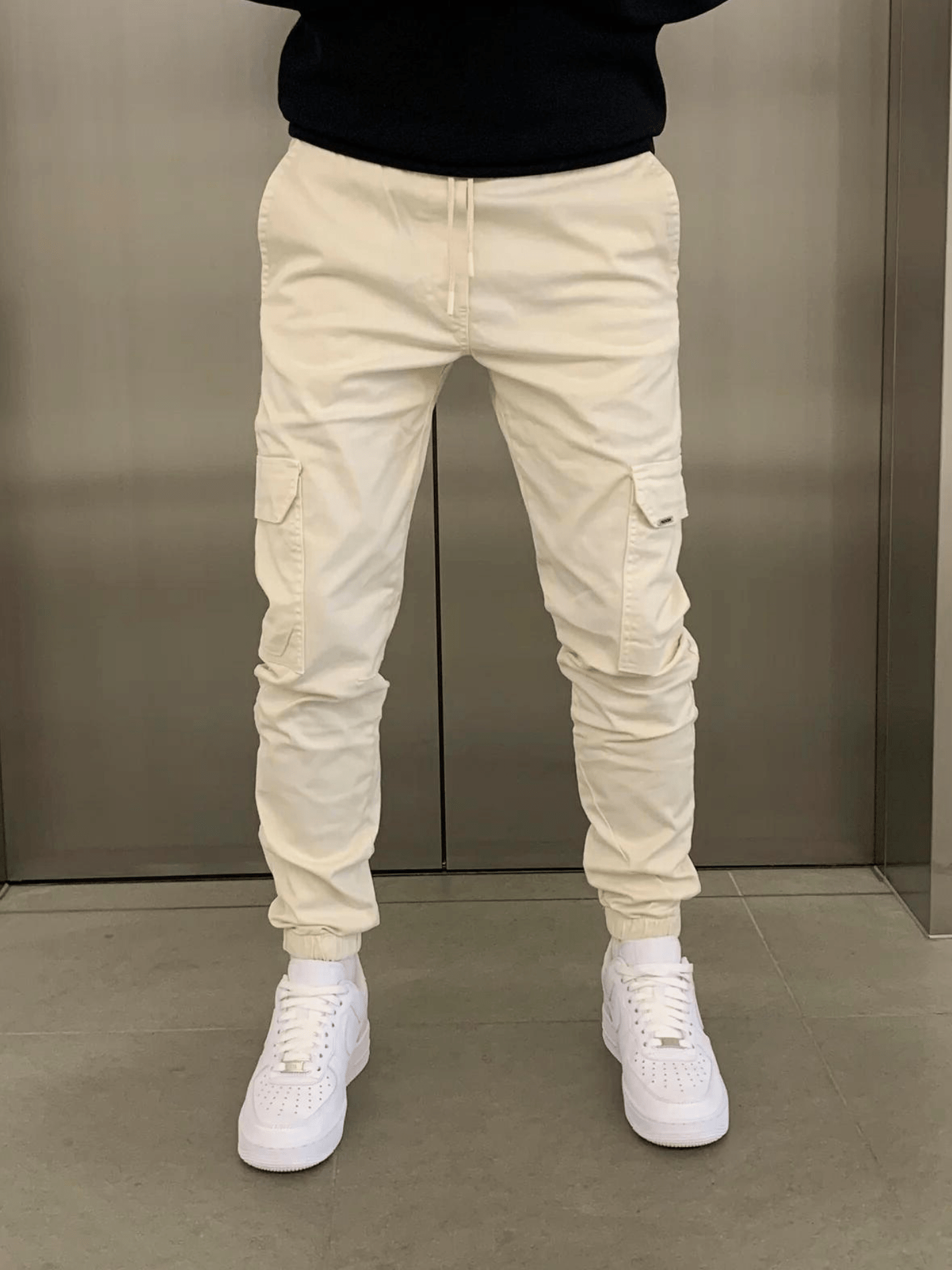 Lucas | Men's Cargo Joggers with Drawstring Waist