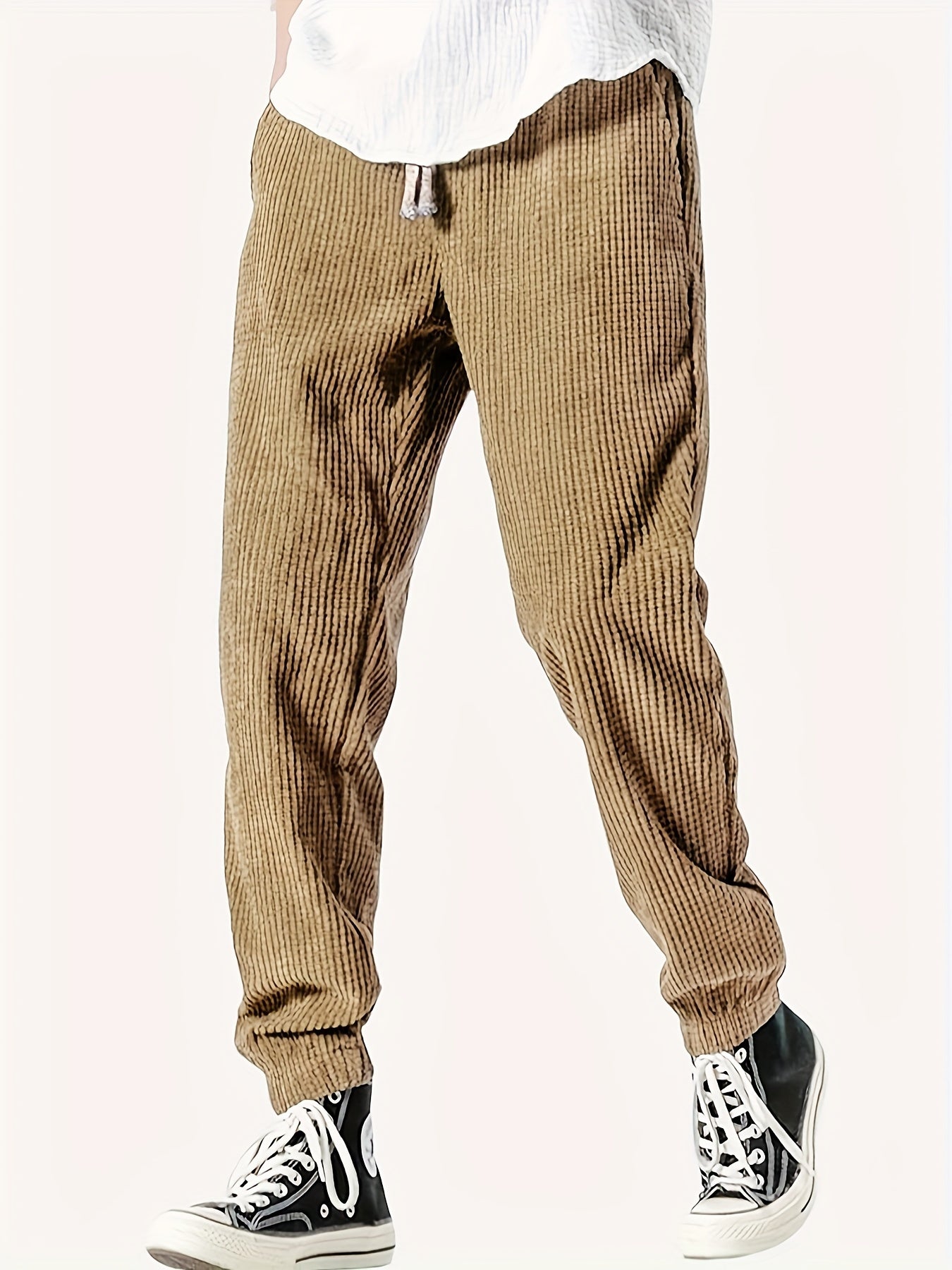 Marcel | Men's Drawstring Waist Corduroy Joggers