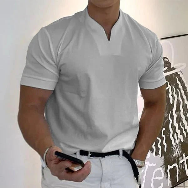 Edgar | Men's V-Neck Quick-Dry Performance T-Shirt