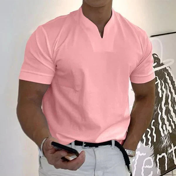 Edgar | Men's V-Neck Quick-Dry Performance T-Shirt