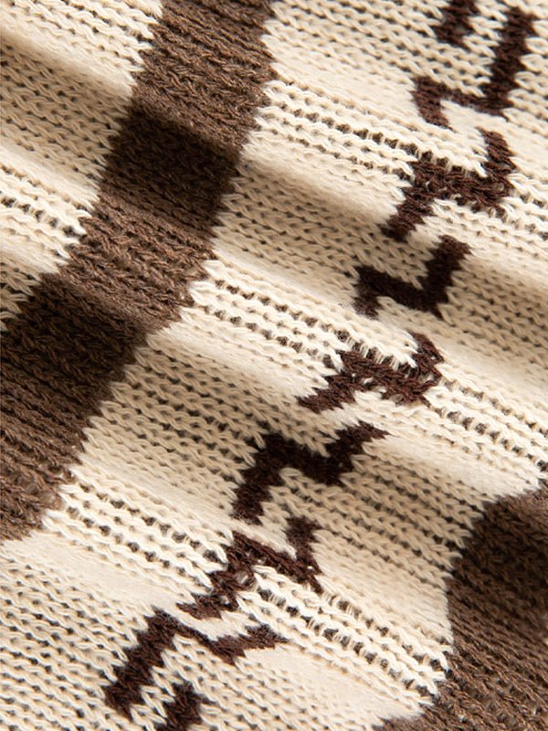 Ephraim | Men's Jacquard Knit Zip Cardigan