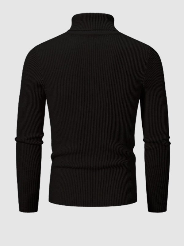 Monroe | Men's Slim Fit Ribbed Turtleneck Sweater