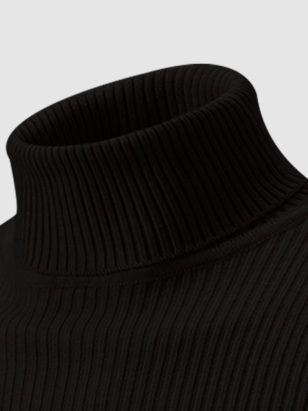 Monroe | Men's Slim Fit Ribbed Turtleneck Sweater