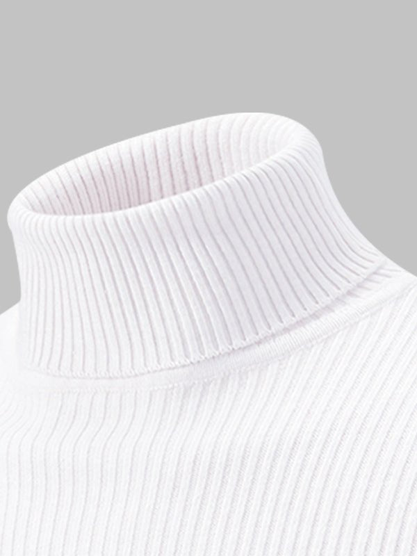 Monroe | Men's Slim Fit Ribbed Turtleneck Sweater