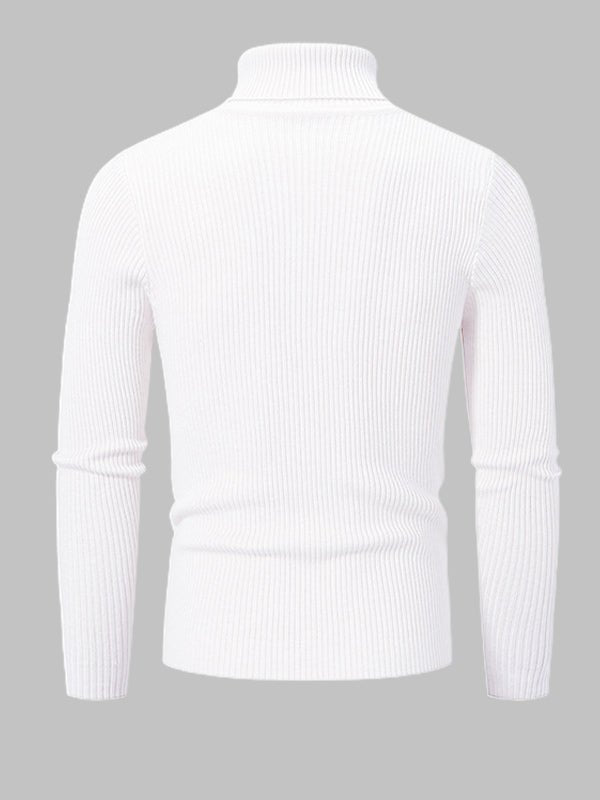Monroe | Men's Slim Fit Ribbed Turtleneck Sweater