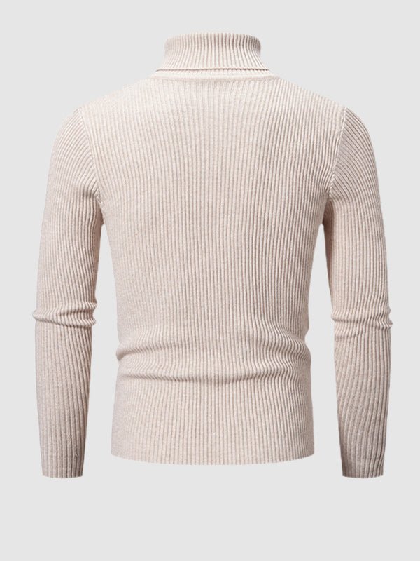 Monroe | Men's Slim Fit Ribbed Turtleneck Sweater