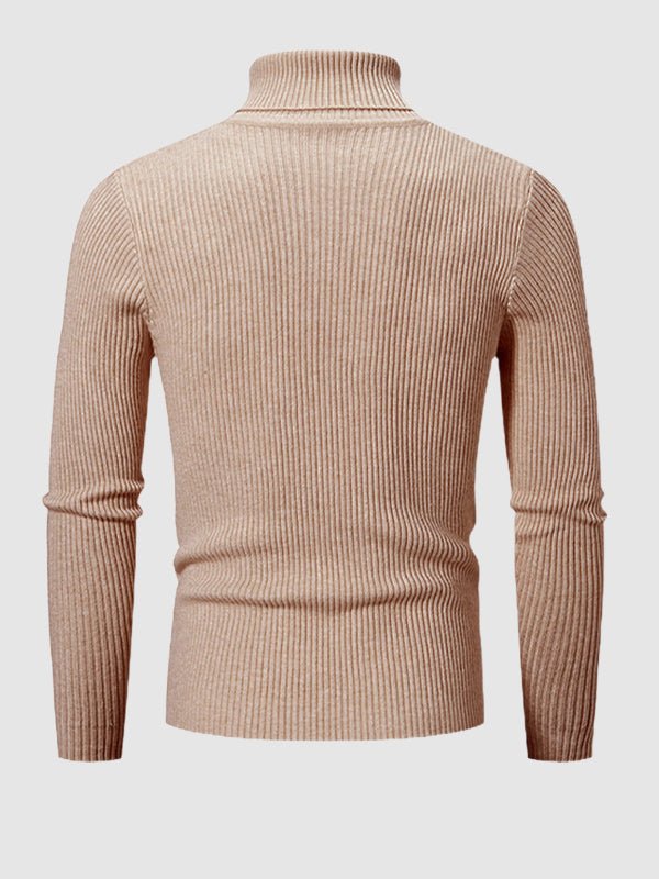 Monroe | Men's Slim Fit Ribbed Turtleneck Sweater