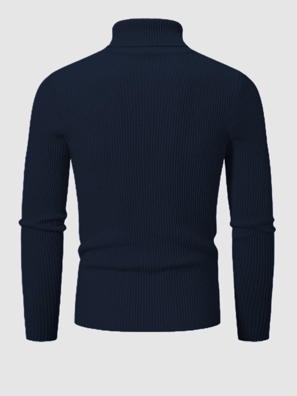 Monroe | Men's Slim Fit Ribbed Turtleneck Sweater