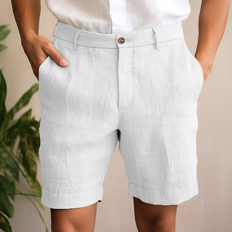 Penn | Men's Relaxed Fit Linen Summer Shorts