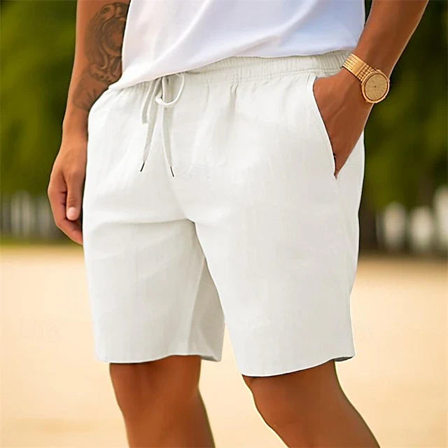Ulysses | Men's Breathable Linen Lounge Shorts
