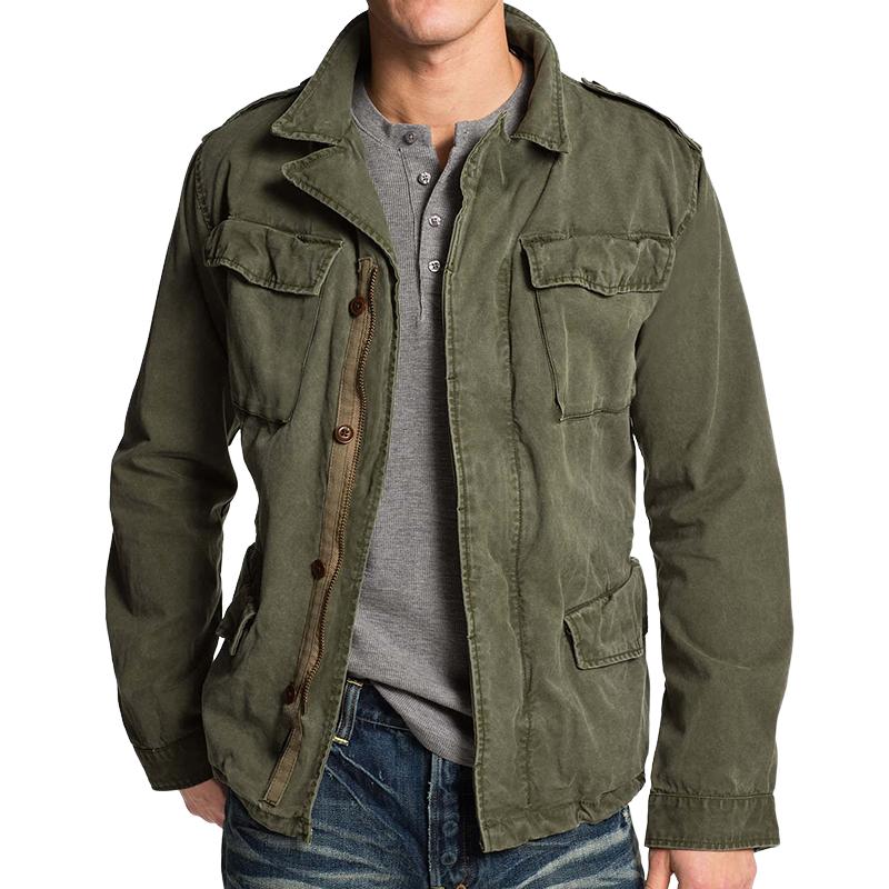 Quentin |  Men's Vintage Multi-Pocket Field Jacket