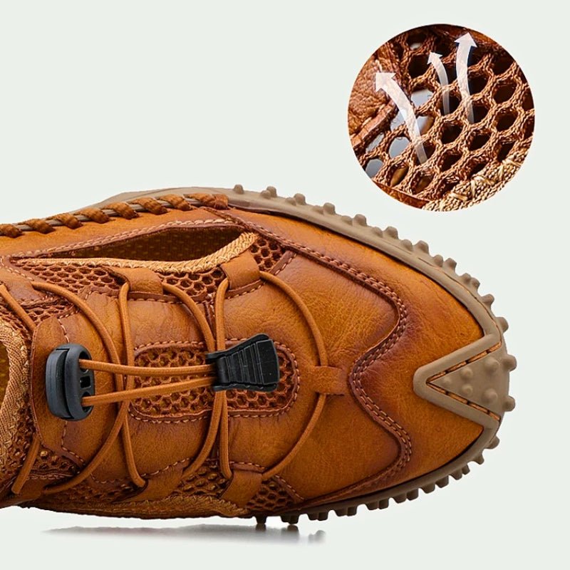 Abel |  Men's Closed-Toe Casual Leather Sandals