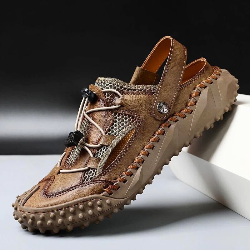 Abel |  Men's Closed-Toe Casual Leather Sandals