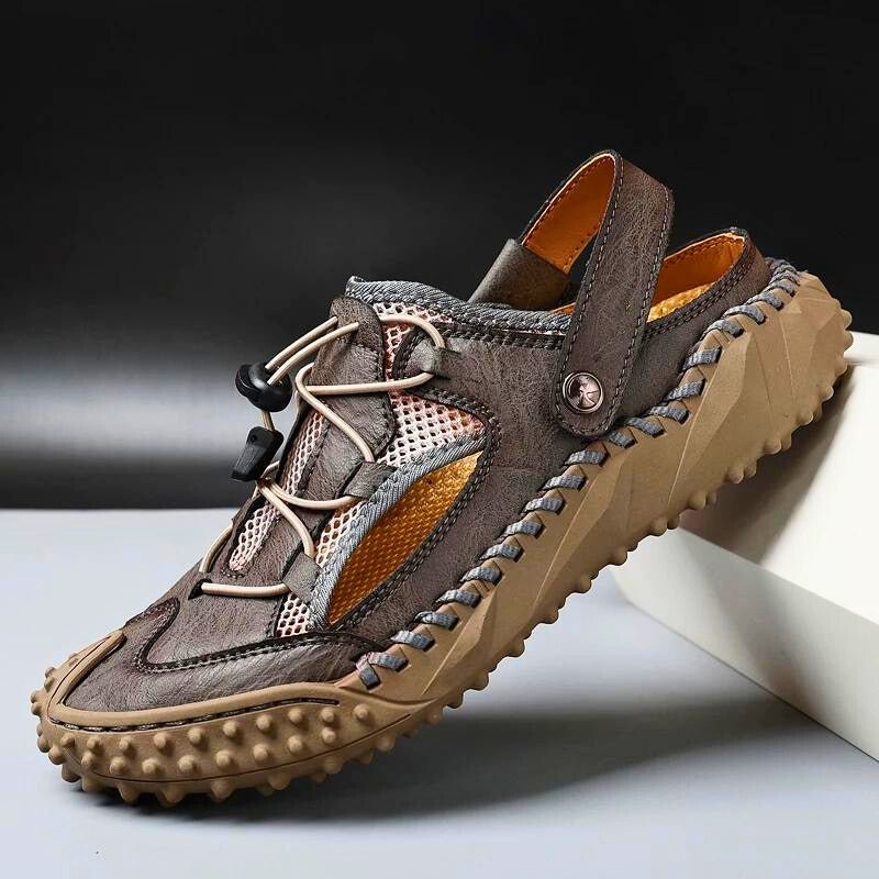 Abel |  Men's Closed-Toe Casual Leather Sandals