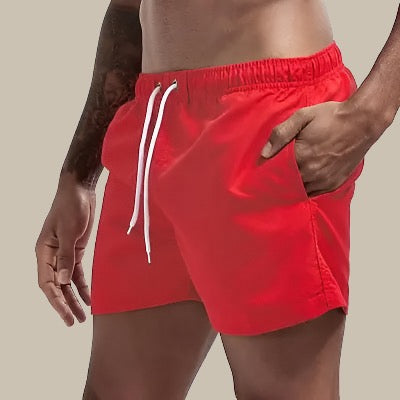 Nile | Men's Drawstring Beach Shorts with Pockets