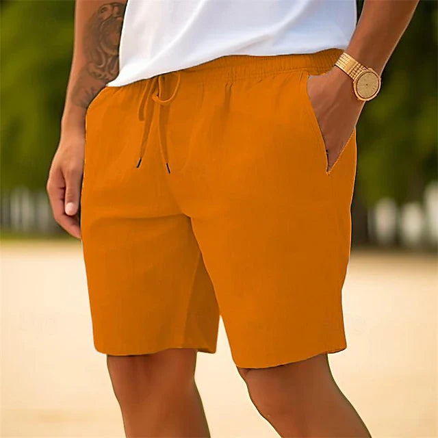 Ulysses | Men's Breathable Linen Lounge Shorts