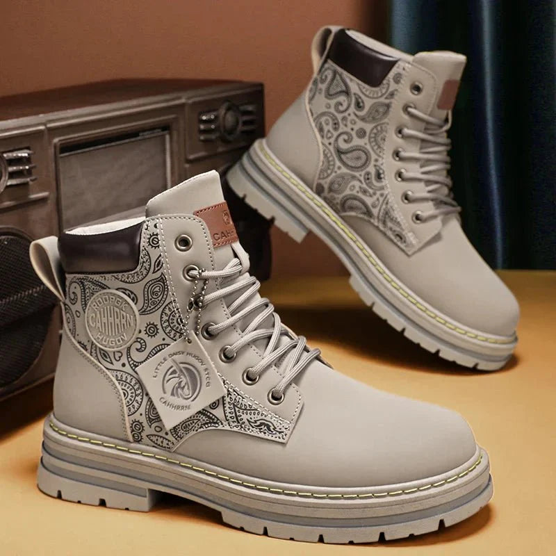 Pierce | Men's Patterned Hiking & Work Boots