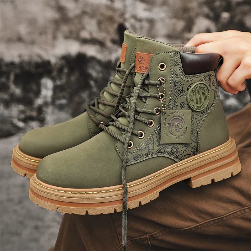 Pierce | Men's Patterned Hiking & Work Boots