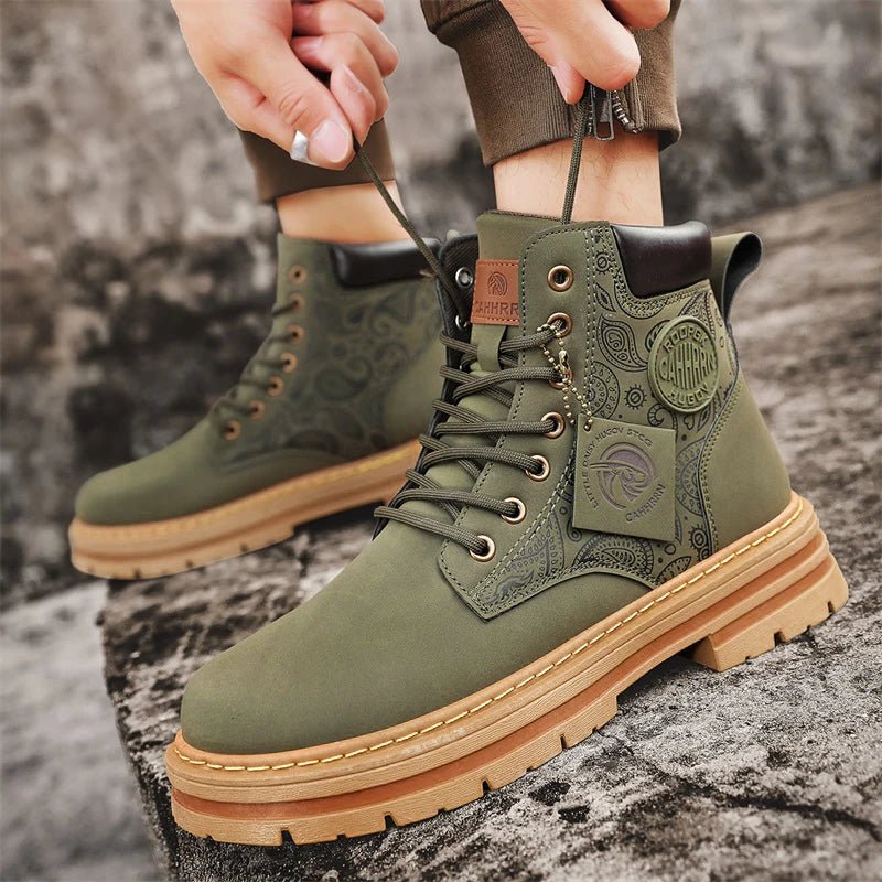 Pierce | Men's Patterned Hiking & Work Boots