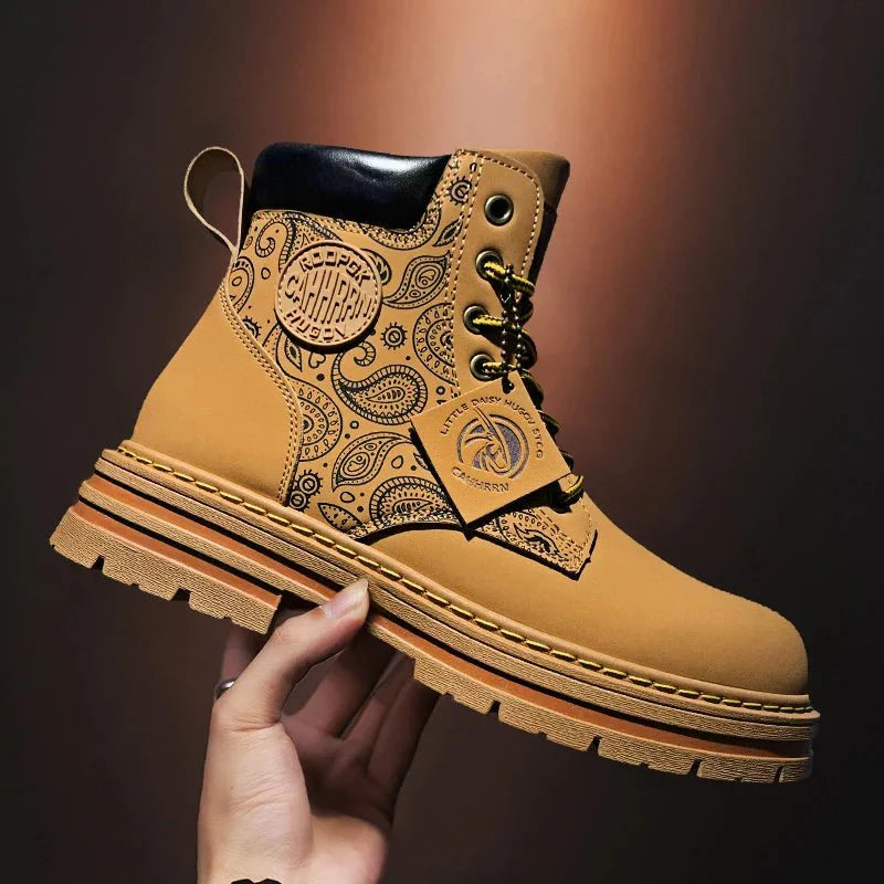 Pierce | Men's Patterned Hiking & Work Boots