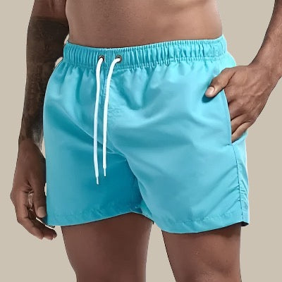 Nile | Men's Drawstring Beach Shorts with Pockets