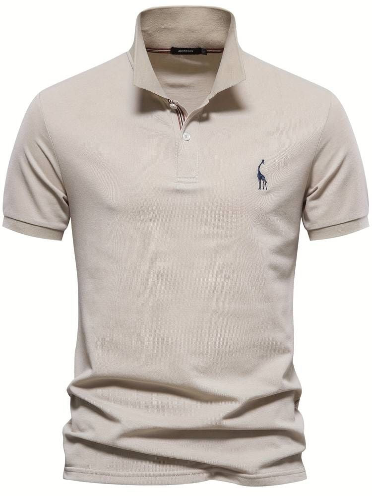 Donny | Men's Short Sleeve Cotton Golf Polo Shirt