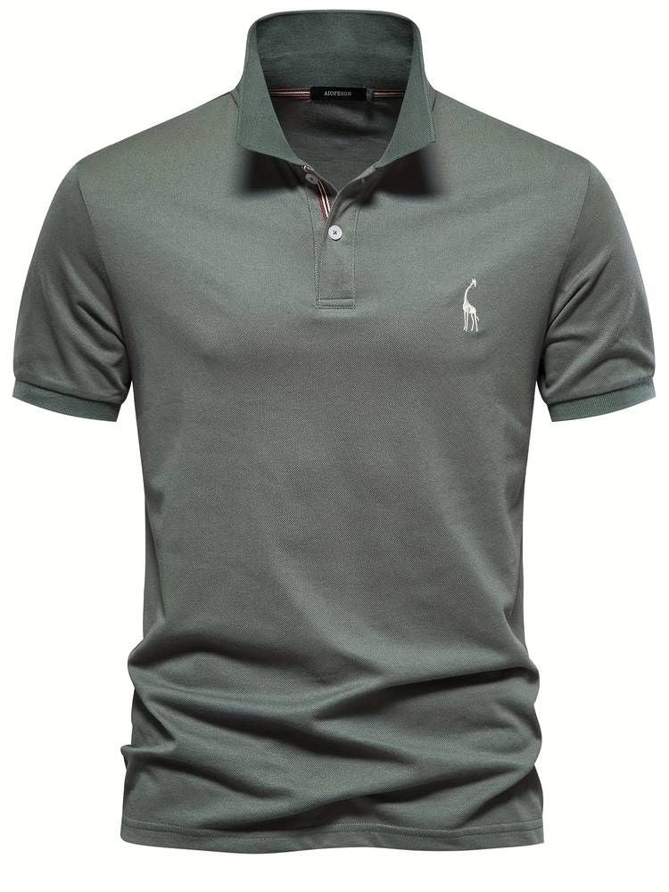 Donny | Men's Short Sleeve Cotton Golf Polo Shirt