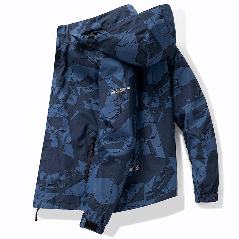 Yohan | Men's Outdoor Zip-Up Hooded Jacket