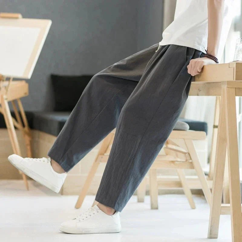 Apollo | Men's Drawstring Waist Summer Pants