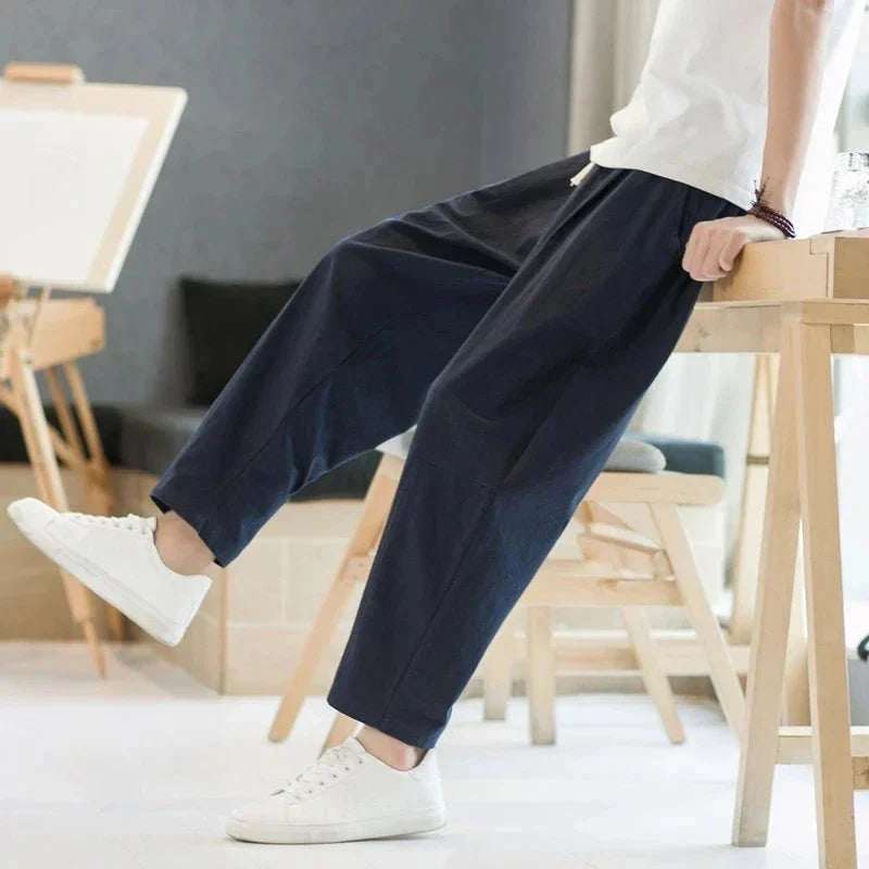 Apollo | Men's Drawstring Waist Summer Pants