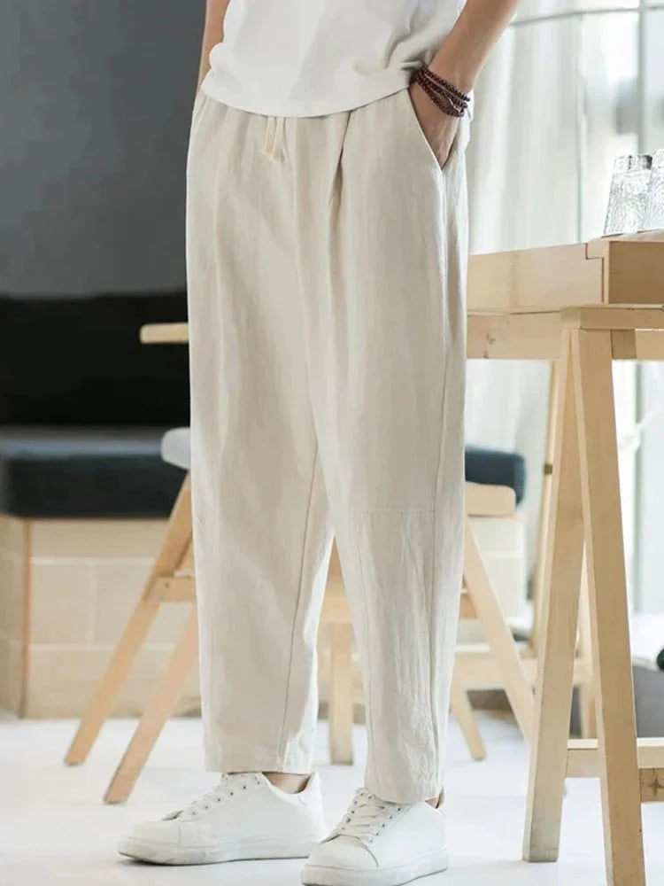 Apollo | Men's Drawstring Waist Summer Pants