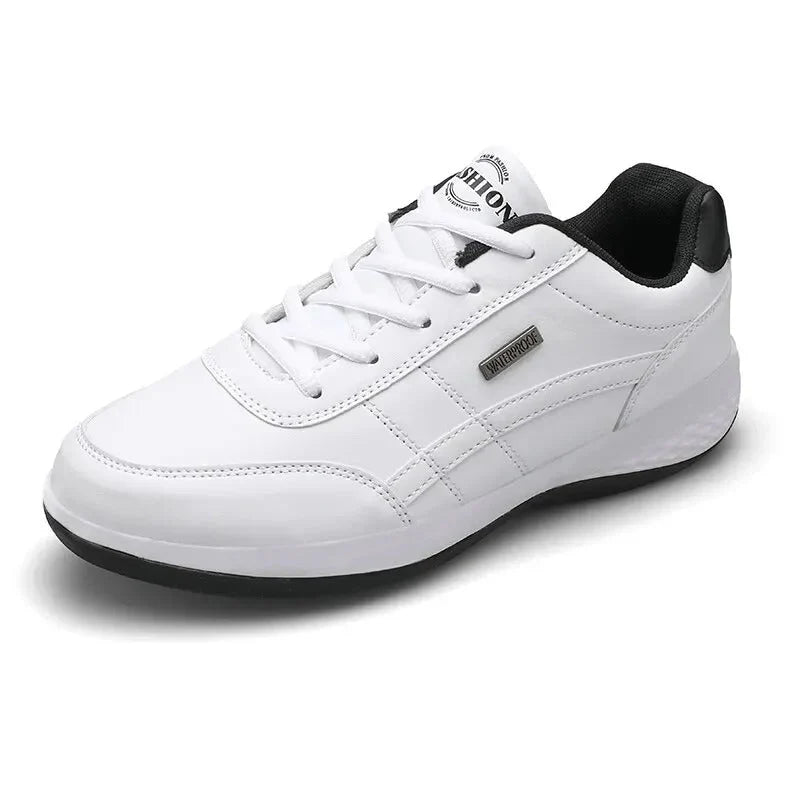 Jojo | Men's Two-Tone Low-Top Synthetic Leather Sneakers