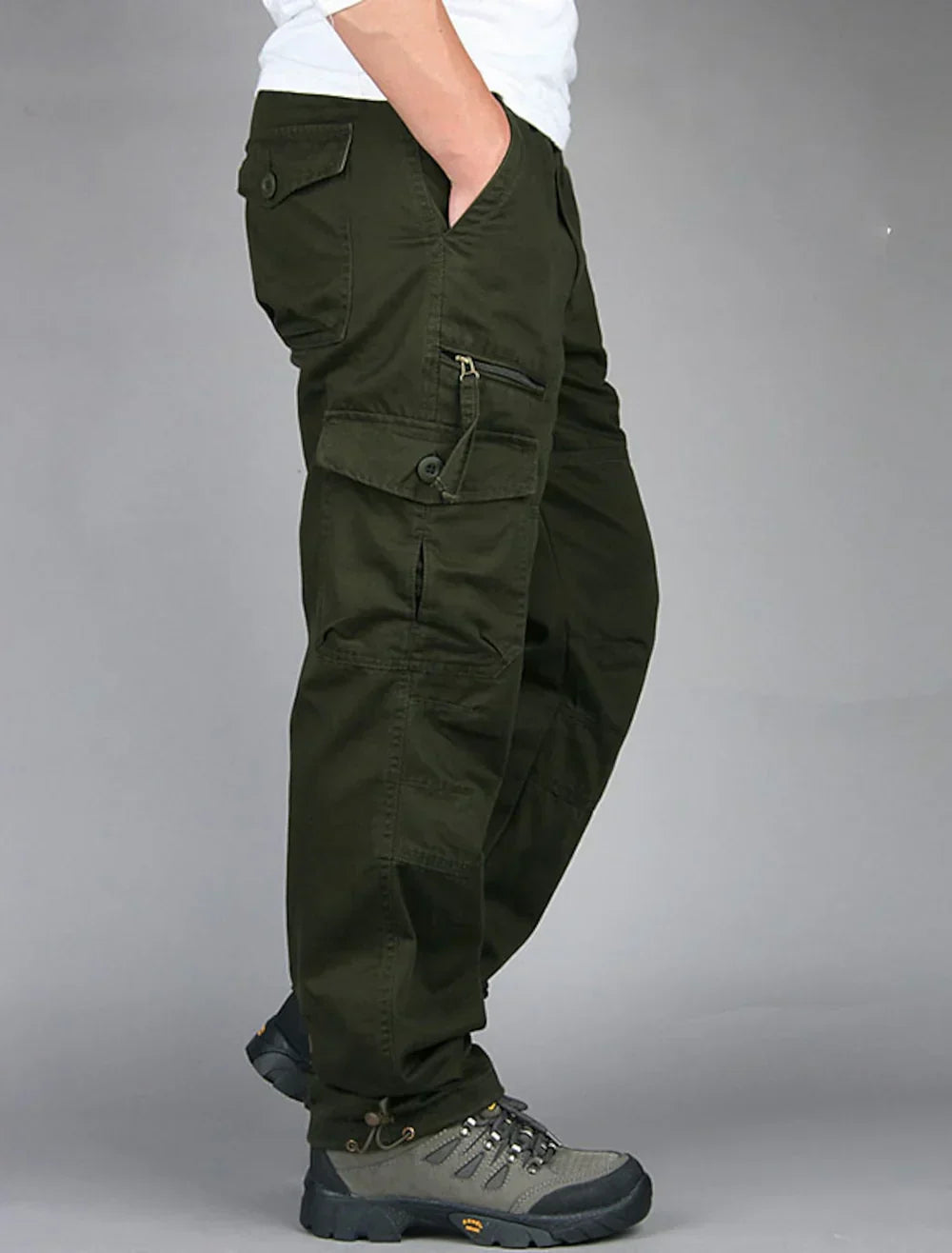 Rhys | Men's Straight Fit Multi-Pocket Cargo Pants