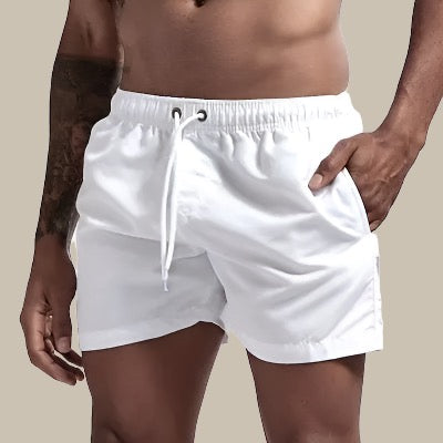 Nile | Men's Drawstring Beach Shorts with Pockets