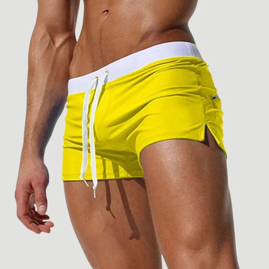 Marlo | Men's Quick-Dry Drawstring Swim Trunks